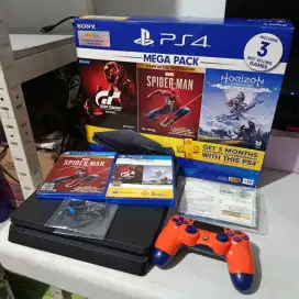 Ps4 Slim megapack horizon zero dawn, Spiderman, Gran Turismo, CUH 2218