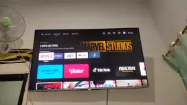 JUAL CEPAT TV COOCAA 55 INCH  MASIH MULUS DAN SEGEL NO BONGKAR