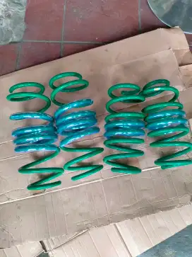 Per keong tein s Teck buat mobil Honda Civic FB 2 turun 3cm DPN blkg