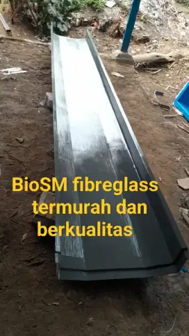 Talang air gutter fibreglass termurah dan berkualitas tahan lama