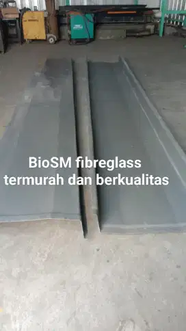 Talang air gutter fibreglass termurah dan berkualitas
