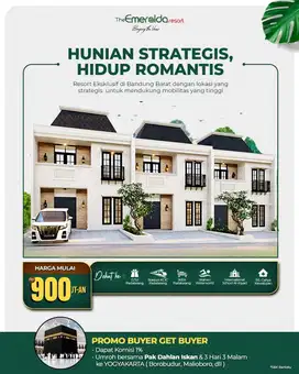 The Emeralda Resort Rumah Modern di Atas Perbukitan Bandung Barat