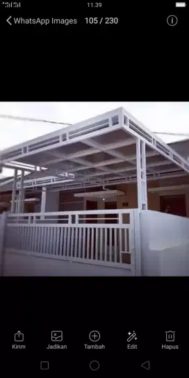 kanofi minimalis atap alderon