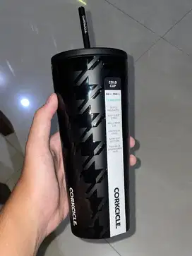 Corkcicle Cold Cup 24oz 700ml Onyx Houndstooth