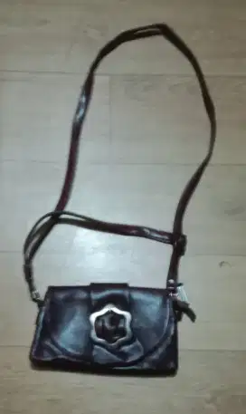 tas wanita selempang merk xsn kulit original