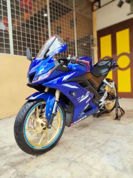 Yamaha R15 / YZF R 15 V3 2017, Blue Premium Metalic, Unit Mulus.