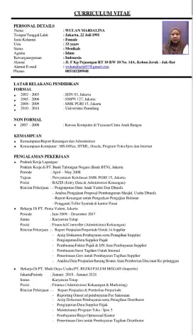 Mencari pekerjaan ADMIN ATAU FINANCE