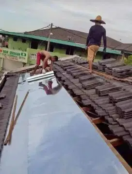 Tukang atap bocor tukang talang air renovasi cat rumah