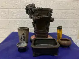 Paket Pot Bonsai Keramik