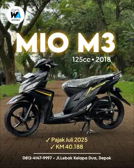 Cash/Kredit Yamaha Mio M3 125 Tahun 2018