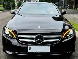 19rb! MERCEDES E250 AVANTGARDE 2017 OBSIDIAN BLACK W213/2018