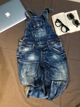Jumpsuit Denim Wanita