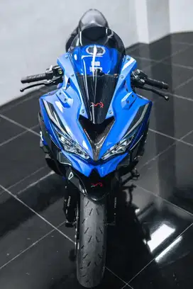Kawasaki zx25r Biru 2021