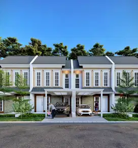 Gaya Klasik,Lokasi Strategis,Bonus Sadis!Townhouse Impian di Gn.putri