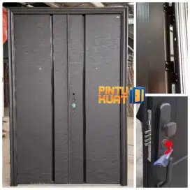 Pintu Baja Double/Kupu Tarung Murah 210,220,230x150