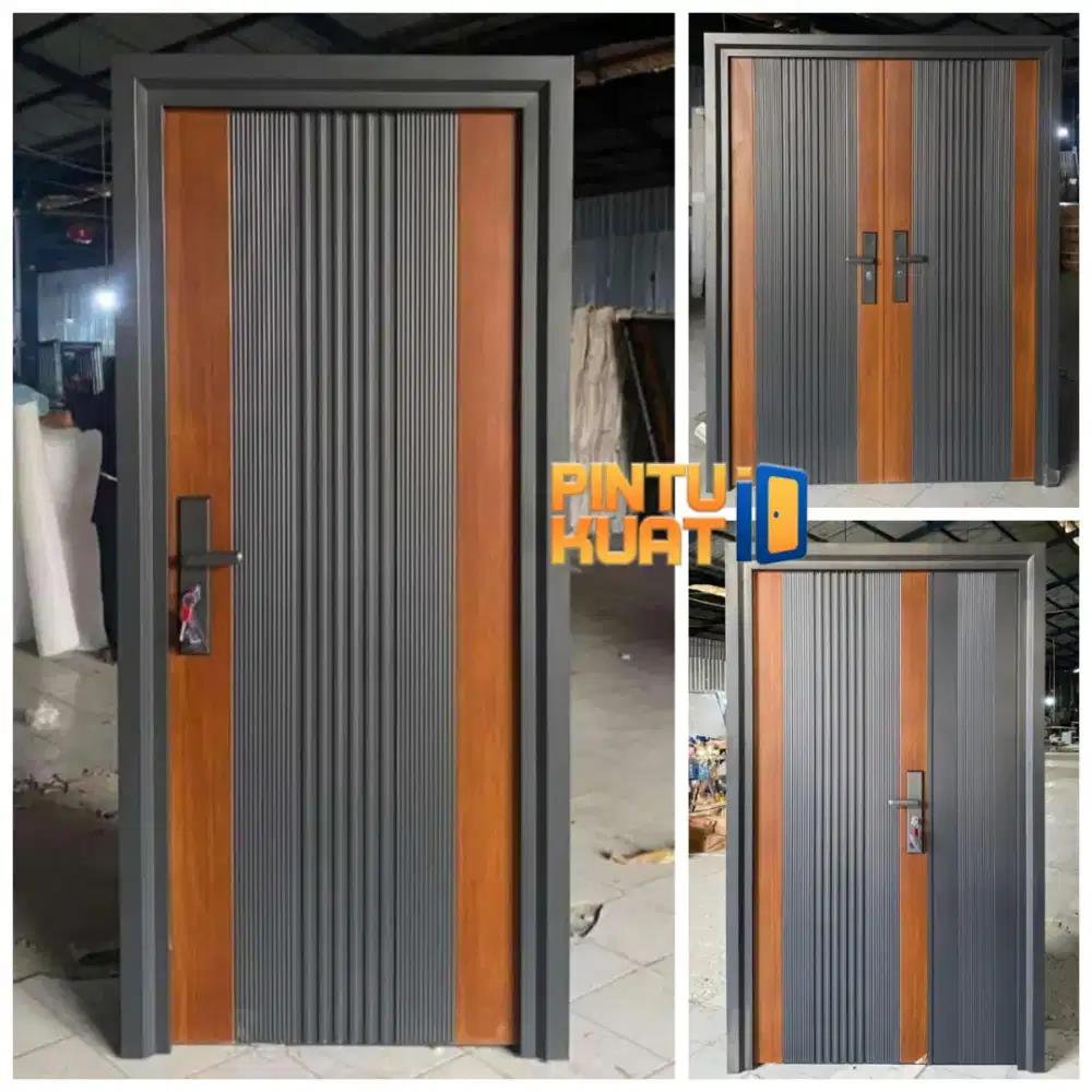 Pintu Baja Full Set Tinggal Pasang Saja