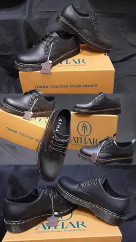Sepatu Boots Athar Kulit Sapi Asli Size 39