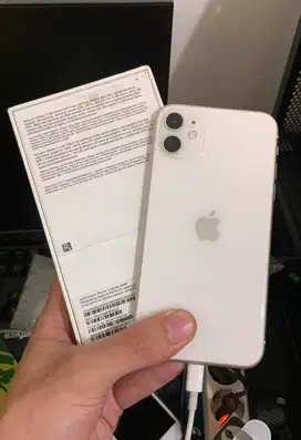 Iphone 11 64GB White Second