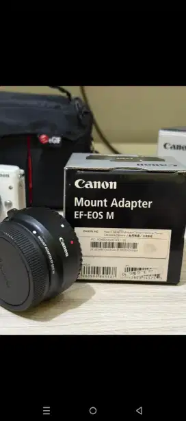 Adapter Canon Eos m original 100% mulus with box