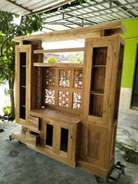 Penyekat ruangan jati 2mx2m
