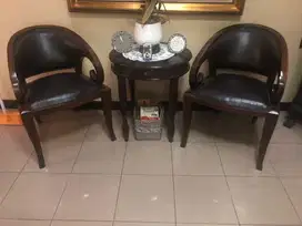 Kursi, meja jati antik