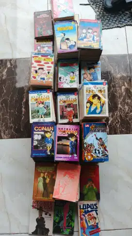 Komik dan Novel preloved banyak judul