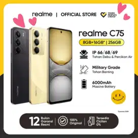 NEW REALME C75 NFC RAM 8+16GB ROM 256GB