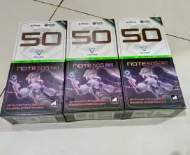 Infinix Note 50S 5G+ Ram 8/256 Baru Segel Garansi Resmi 1 Tahun