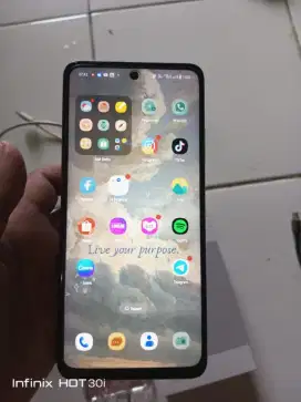 Oppo A3x Fullset warna ungu