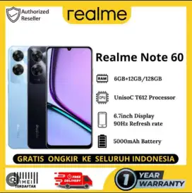 PROMO!! REALME NOTE 60 RAM 6+12GB ROM 128GB