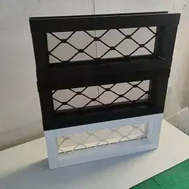 Ventilasi udara (loster alumunium) tralis 20x50