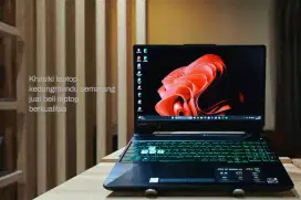 Asus Tuf gaming F506 R5 7535Hs Rtx3050 gransi 2027