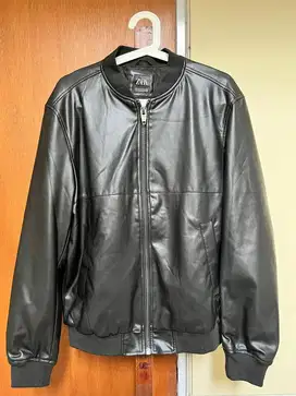Jaket kulit ZARA original