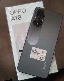 dijual oppo a78 4G 8/256 GB second mulus