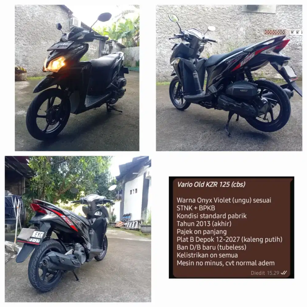 Honda Vario KZR 2013 (cbs)