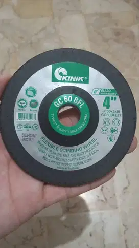 Batu Gosok 4 inch Kinik GC60 BFL. (Ecer).
