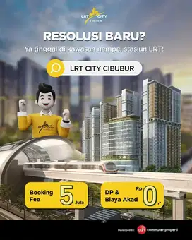 Di Jual Appartemen LRT CIBUBUR