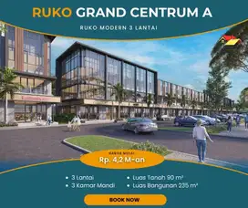 Ruko Modern 3 Lantai Akses Strategis Dalam Kawasan Berkembang