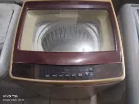 Di jual cepat mesin cuci 1 tabung otomatis 9.8kg Aqua