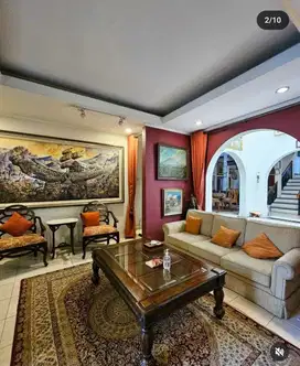 Rumah 2 Lantai di Duta Permai, Pondok Indah, Jakarta Selatan