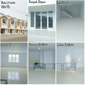 Ruko 2 lantai siap usaha di panorama bali residence