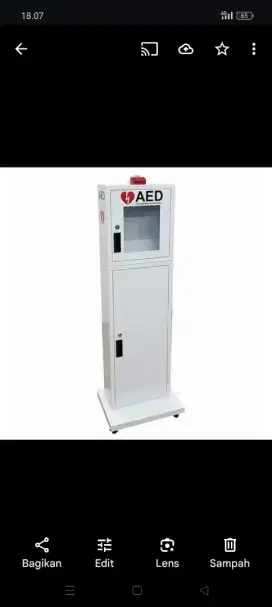 BOX AED CONTAINER / CABINET AED CONTAINER