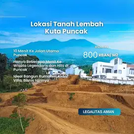 Tanah murah kwalitas dingin puncak bogor