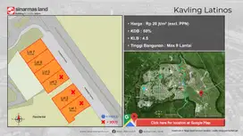 Tanah Komersial siap bangun lokasi strategis rawa buntu raya BSD