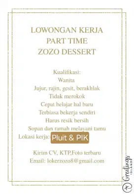 PART TIME PLUIT & PIK