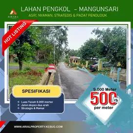 tanah strategis murah gunungpati semarang jalan lebar