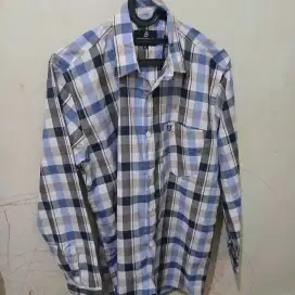 Baju pria tanbeco id ukuran xl lengan panjang kotak kotak