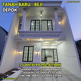 Rumah Dijual Murah Strategis Dekat Pintu Tol Kukusan Dan Kampus UI