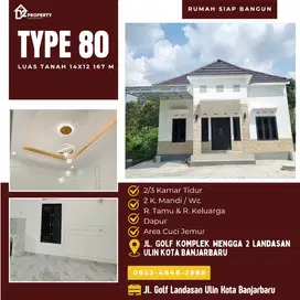 Hanya 1 Unit rumah type 80
