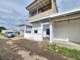 rumah mewah 2 lantai bangunan baru surat SHM pinggir jalan